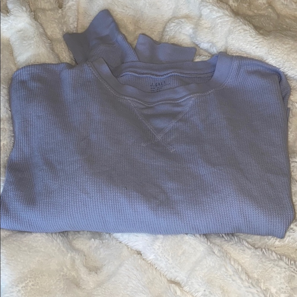 Periwinkle long sleeve Brandy top